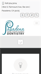 Mobile Screenshot of pasadenadental.com